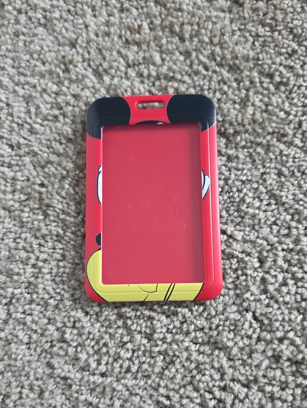 Red Character-Themed Phone Wallet/Card Holder
